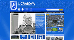 Desktop Screenshot of fcuniversitatea.ro